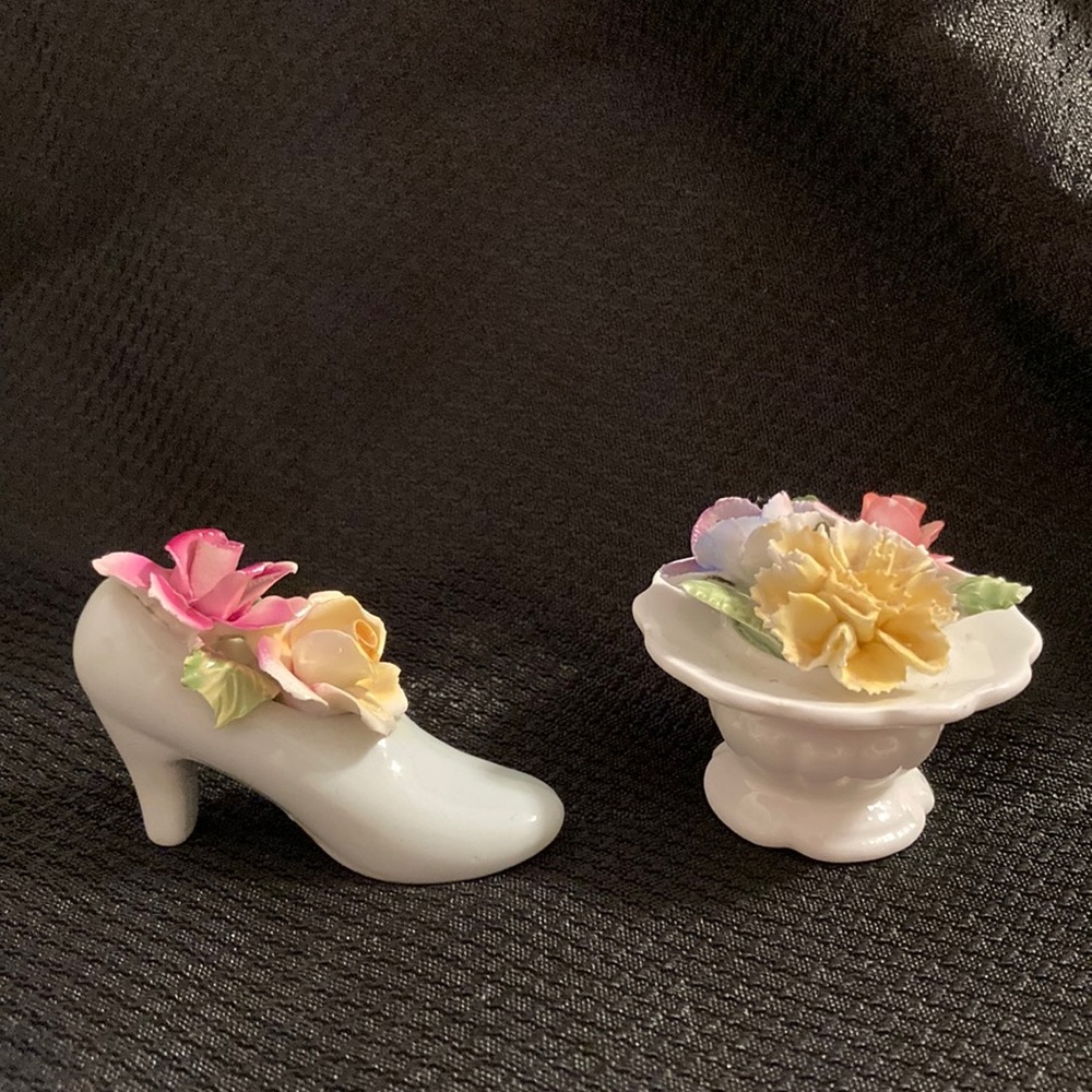 Bone china figurines